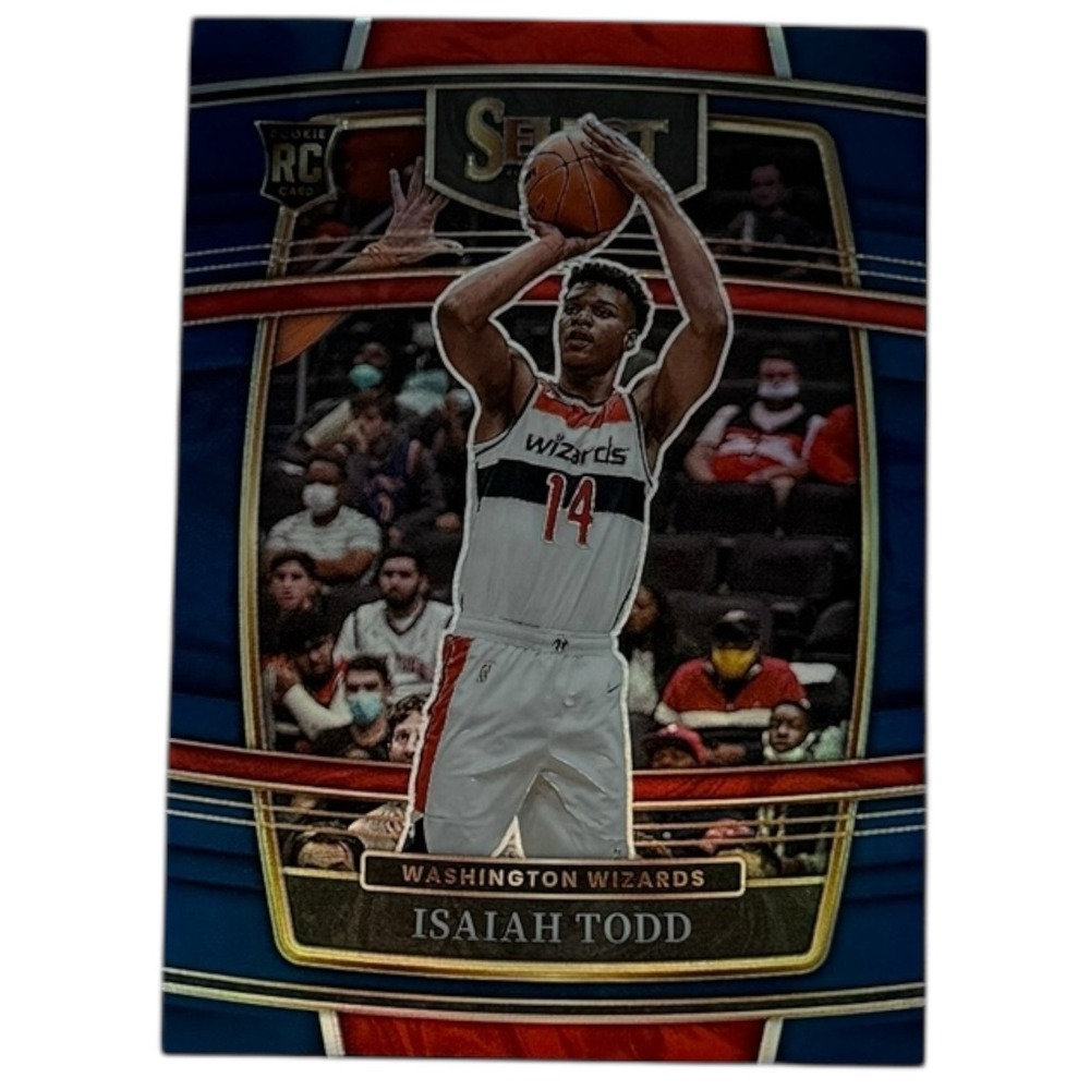 2021-22 Panini Select #65 Isaiah Todd RC Silver Prizm Nmmt
